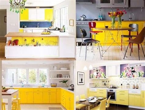 屬性圖 黃色廚房